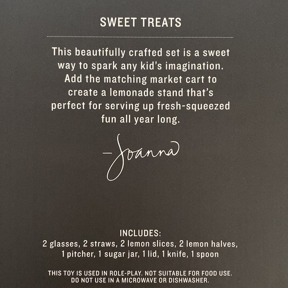 Hearth & Hand Wood Toy Lemonade Set - Picture 7 of 14